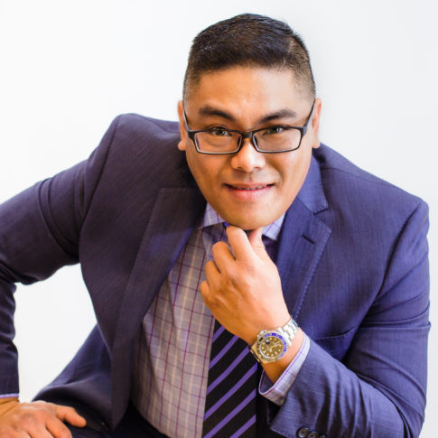 male posing with watch